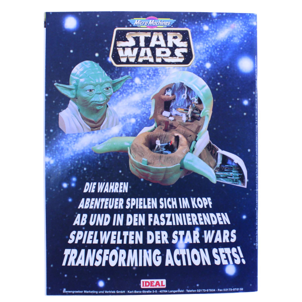 Star Wars Magazin Nr. 9 (1998) – Palpatine Interview | OZ Verlag | inkl. Poster